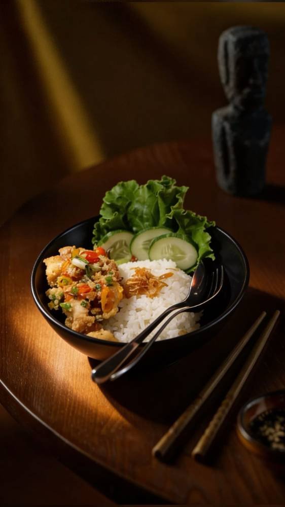 Rice Bowl Cabe Garam